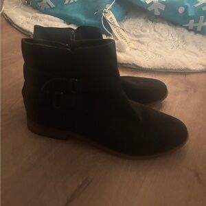 Franco Sarto black booties